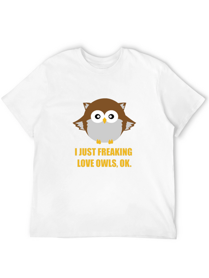 I Love Owls Graphic T-Shirt