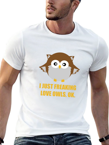 I Love Owls Graphic T-Shirt