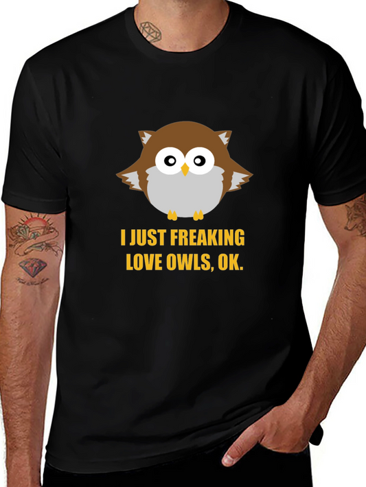 I Love Owls Graphic T-Shirt
