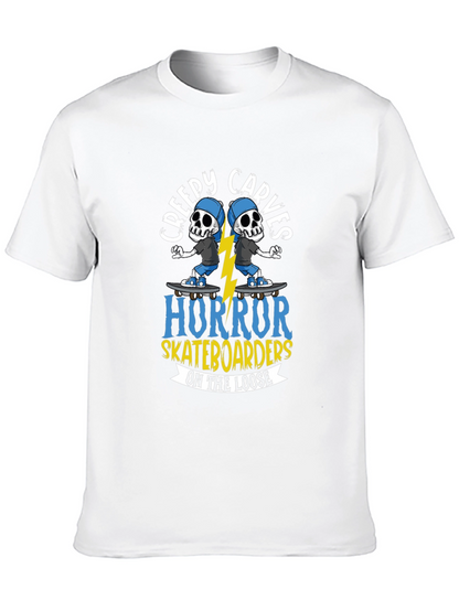 Creepy Carves Horror Skateboarders T-Shirt