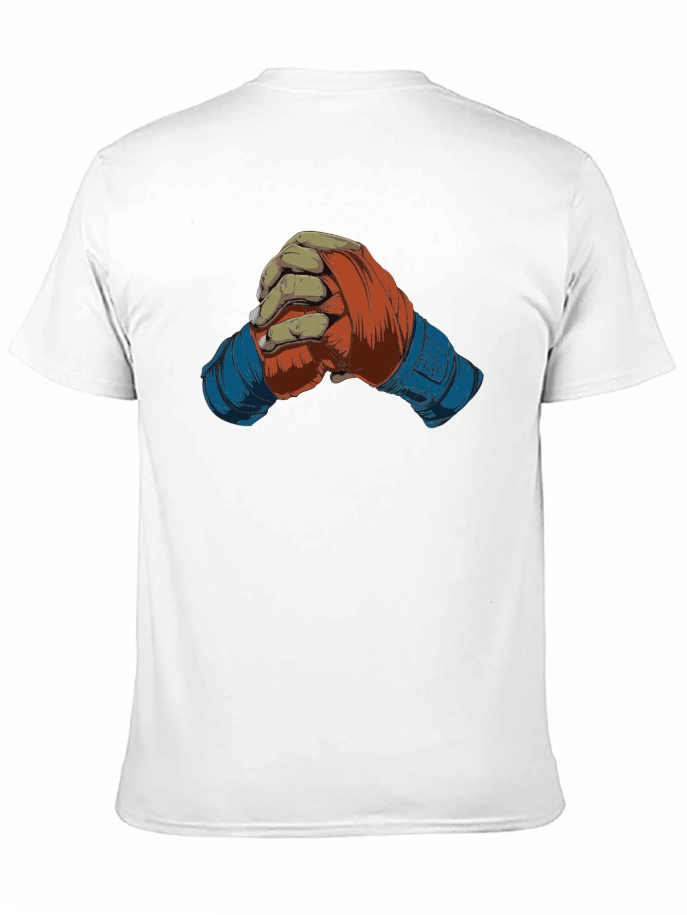 Knuckle Up Tee - Boxing Hand Wrap Graphic T-Shirt