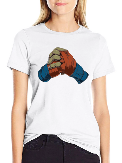 Knuckle Up Tee - Boxing Hand Wrap Graphic T-Shirt