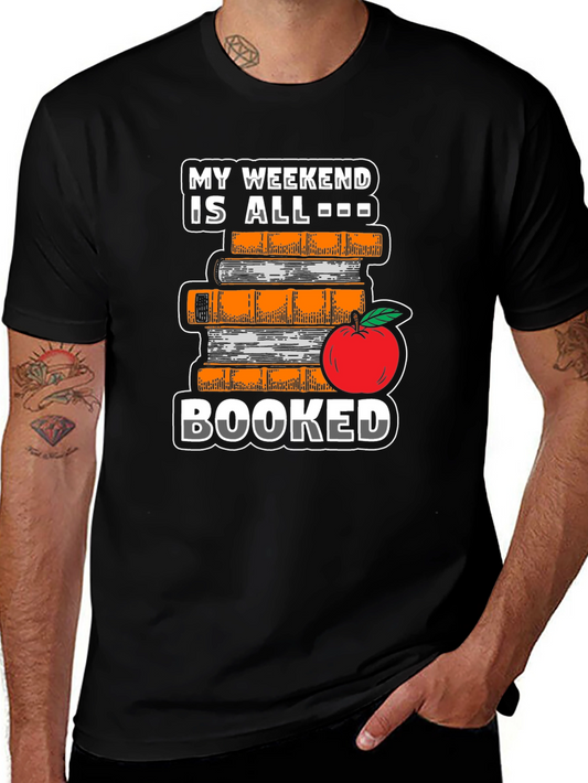Booked Weekend T-Shirt - Book Lover Tee