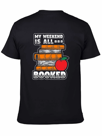 Booked Weekend T-Shirt - Book Lover Tee