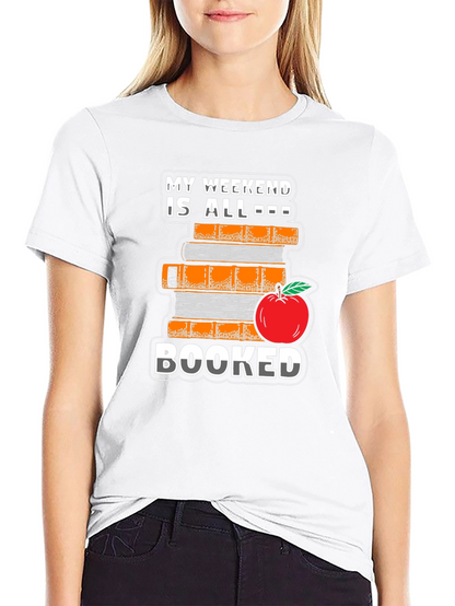 Booked Weekend T-Shirt - Book Lover Tee