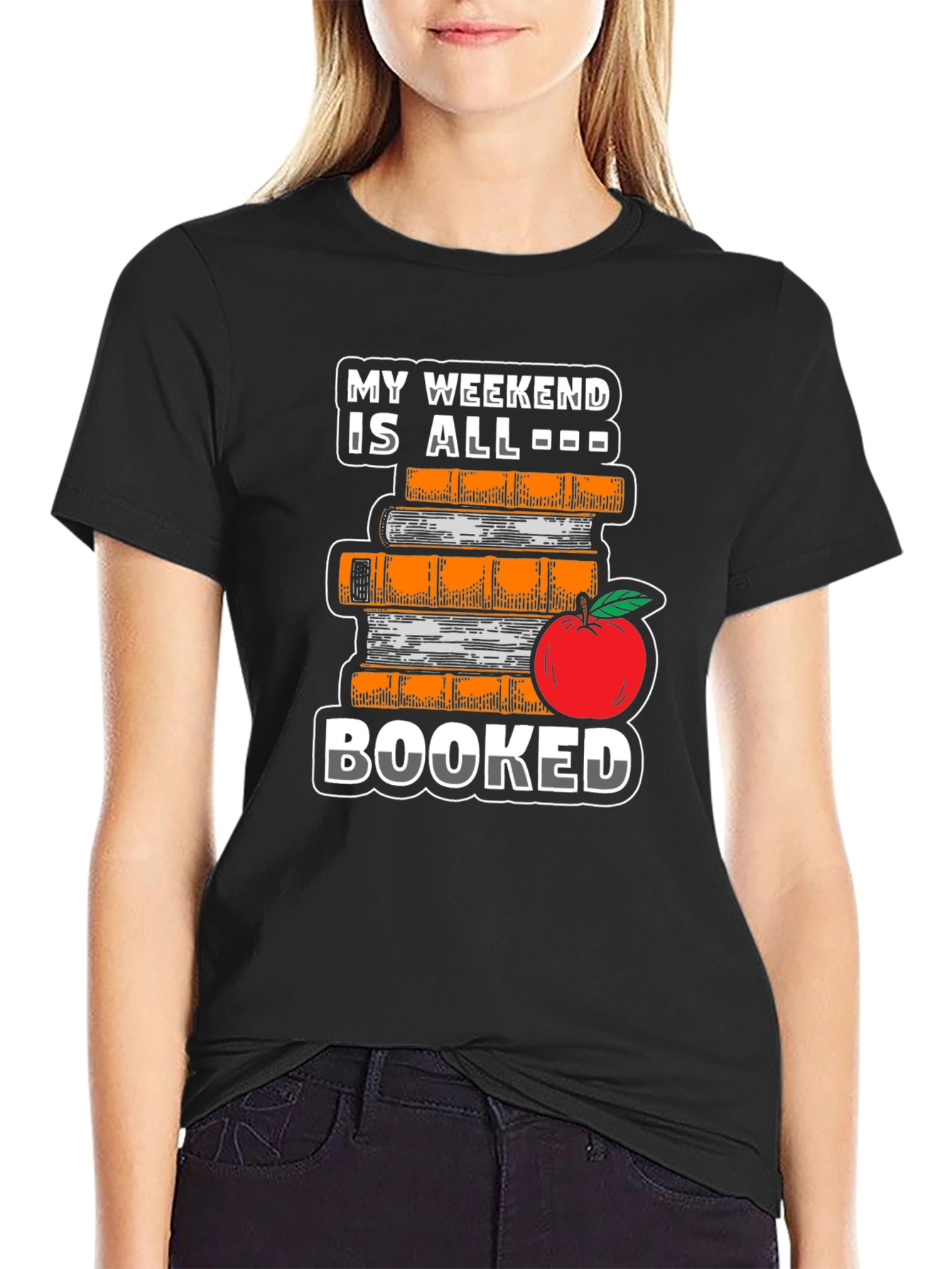 Booked Weekend T-Shirt - Book Lover Tee