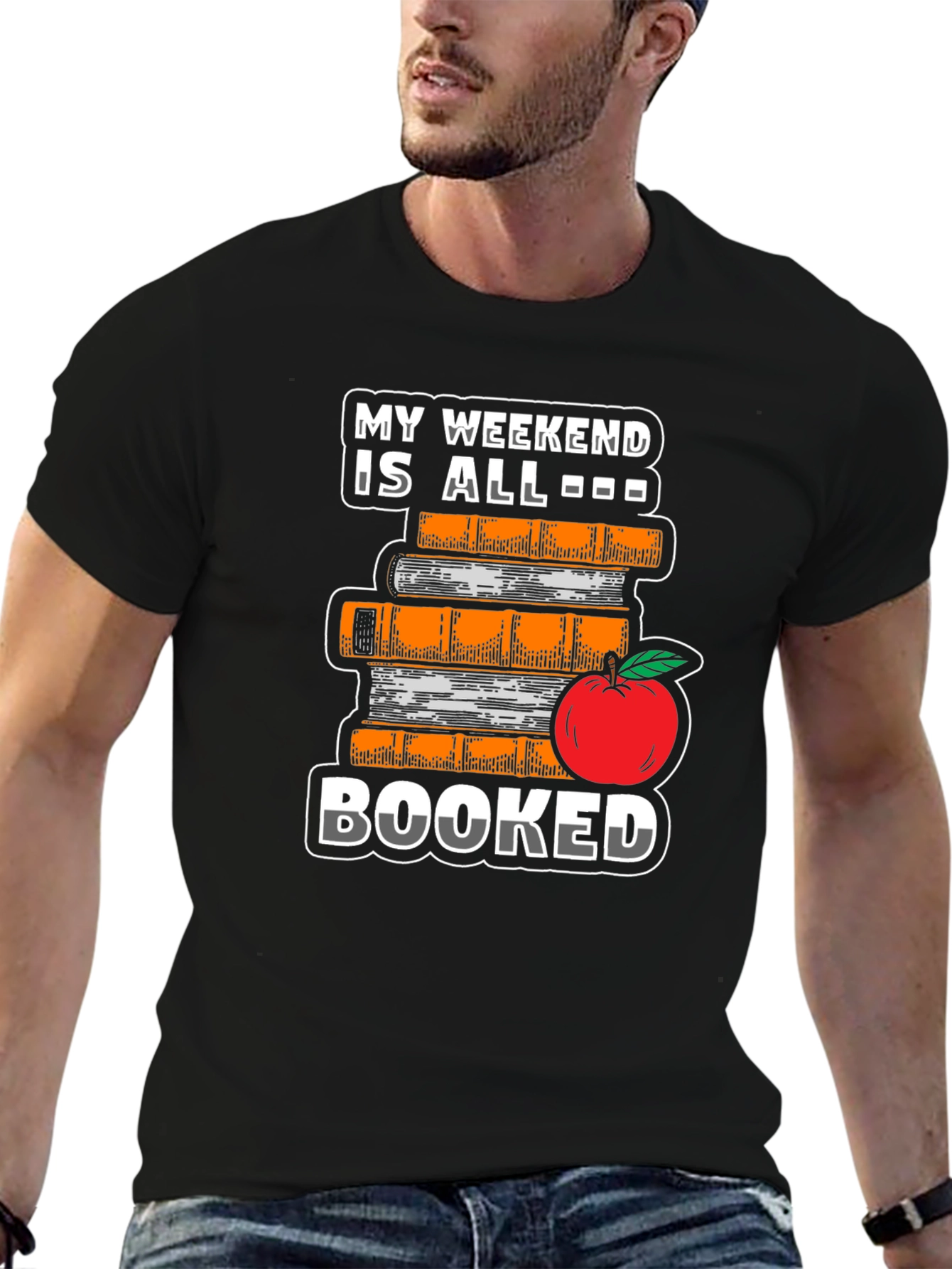 Booked Weekend T-Shirt - Book Lover Tee