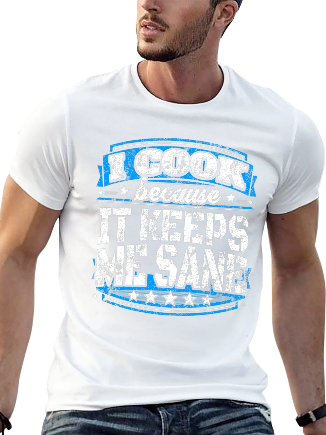 I Cook Because It Keeps Me Sane Graphic Tee