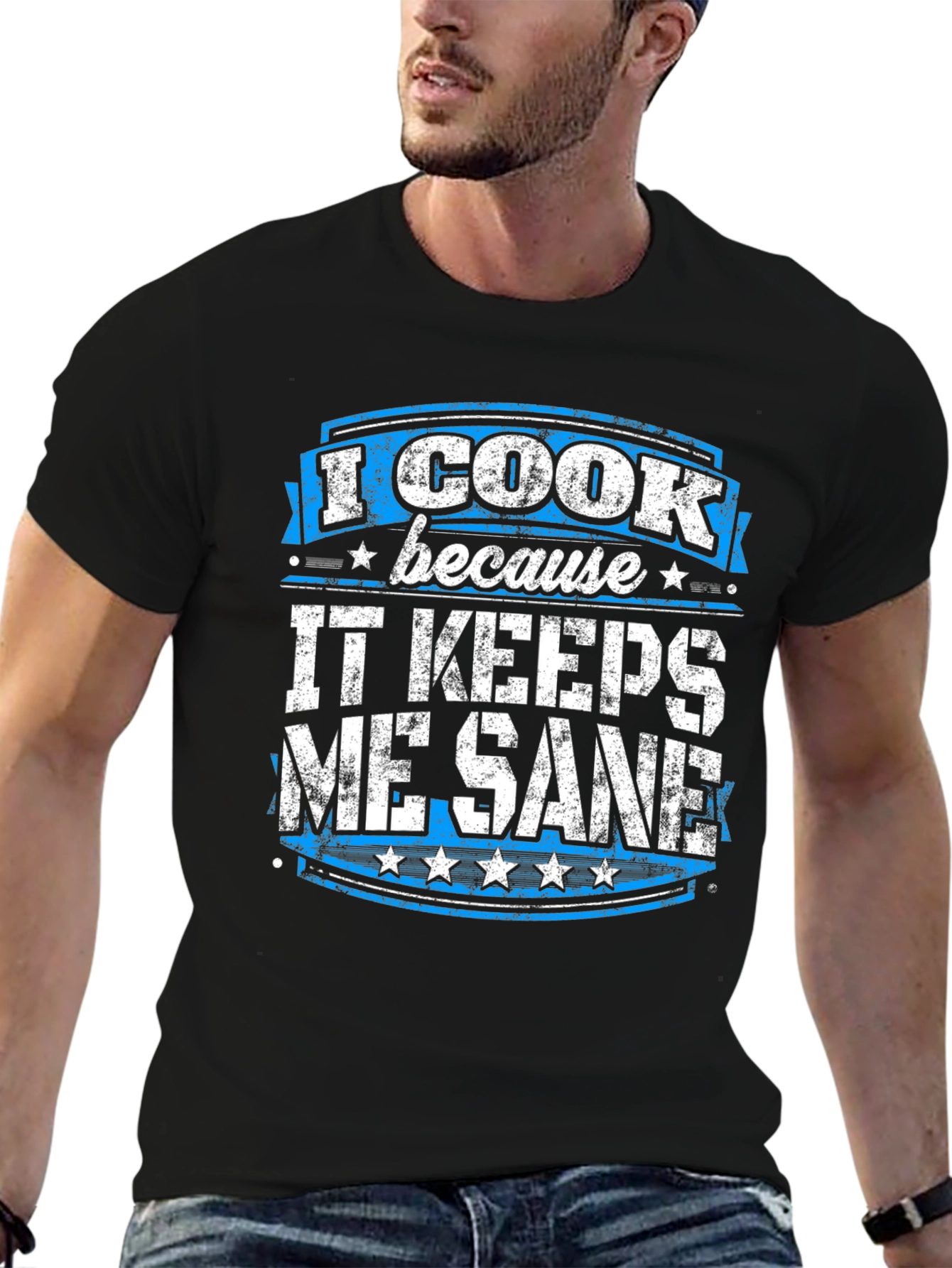 I Cook Because It Keeps Me Sane Graphic Tee