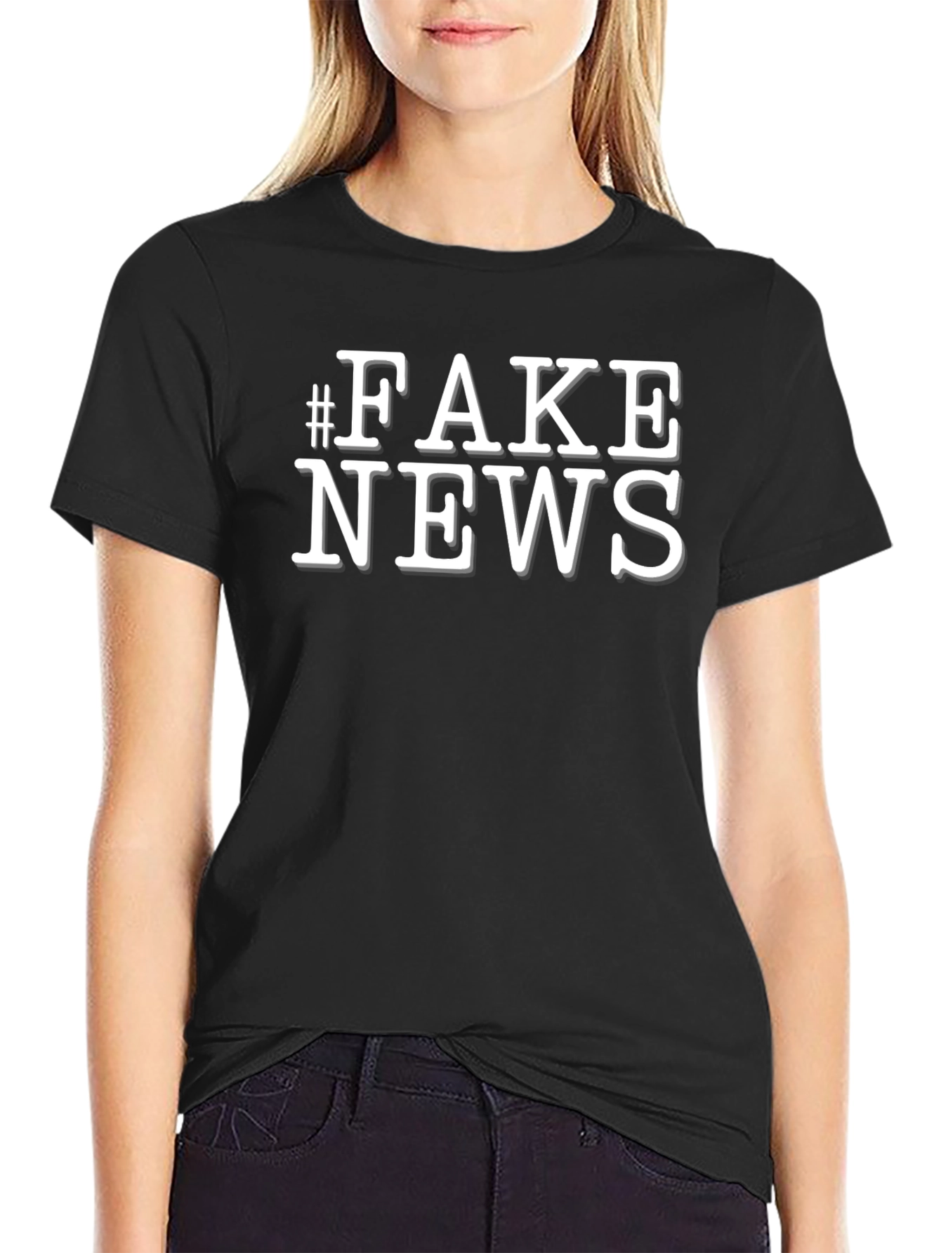 Fake News T-Shirt - Statement Tee