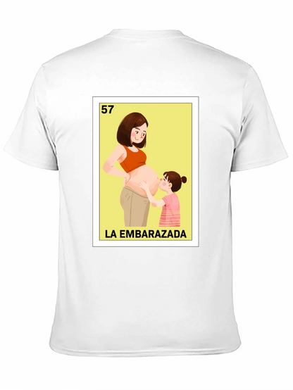 Embarazada T-Shirt - Cute Cartoon Graphic Tee