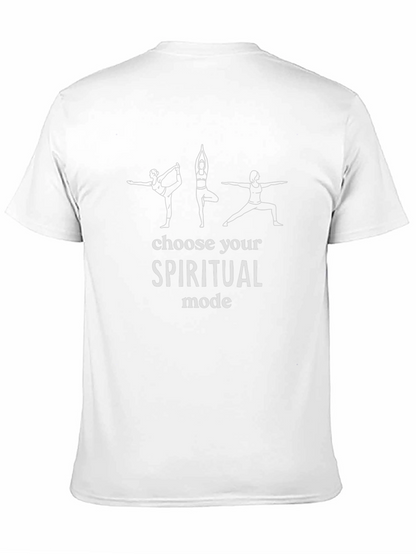 Spiritual Mode Yoga T-Shirt - Black