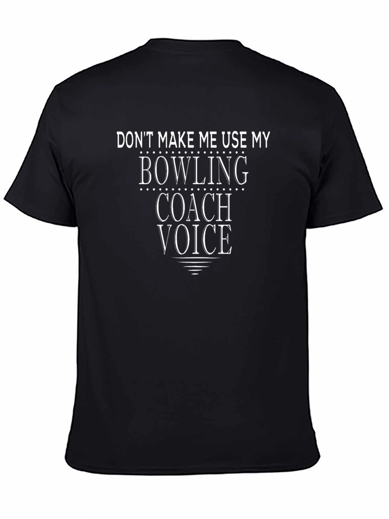 Bowling Coach Voice Graphic Tee