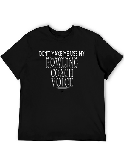 Bowling Coach Voice Graphic Tee