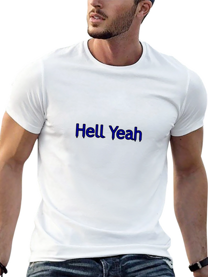 Hell Yeah Graphic Tee - Classic Black T-Shirt