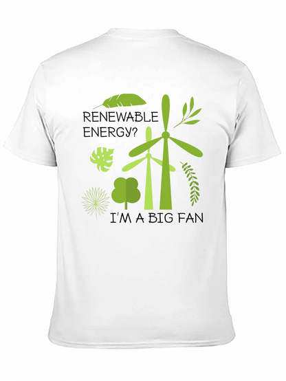 Renewable Energy Fan Graphic T-Shirt