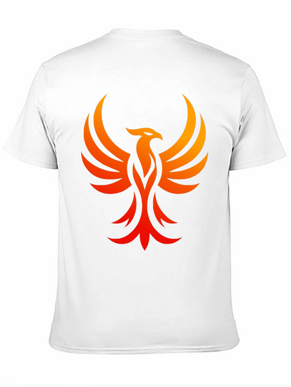 Phoenix Graphic Black T-Shirt - Rising From the Ashes