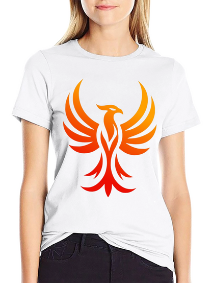 Phoenix Graphic Black T-Shirt - Rising From the Ashes