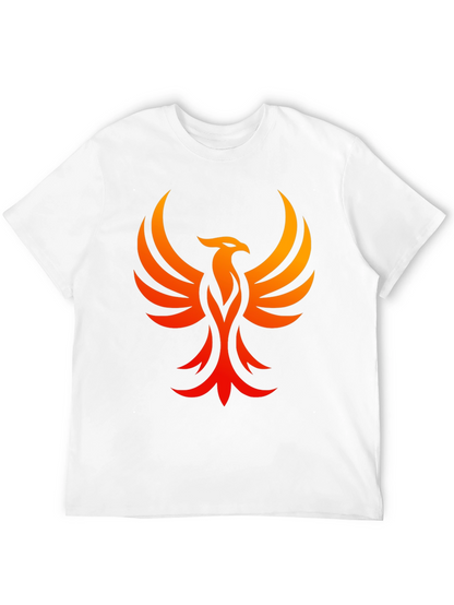 Phoenix Graphic Black T-Shirt - Rising From the Ashes