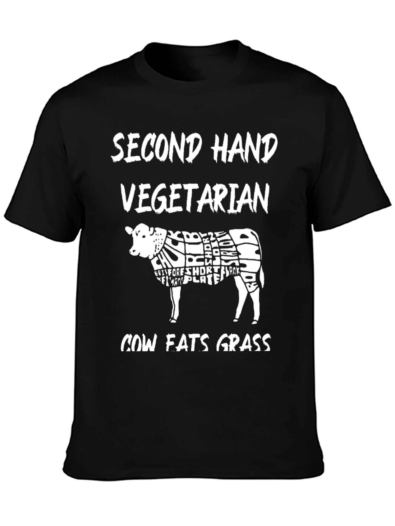 Second Hand Vegetarian Graphic Tee