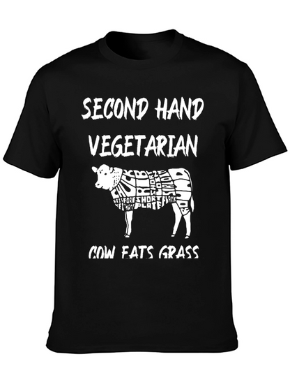 Second Hand Vegetarian Graphic Tee