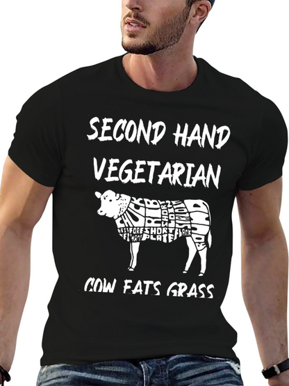 Second Hand Vegetarian Graphic Tee