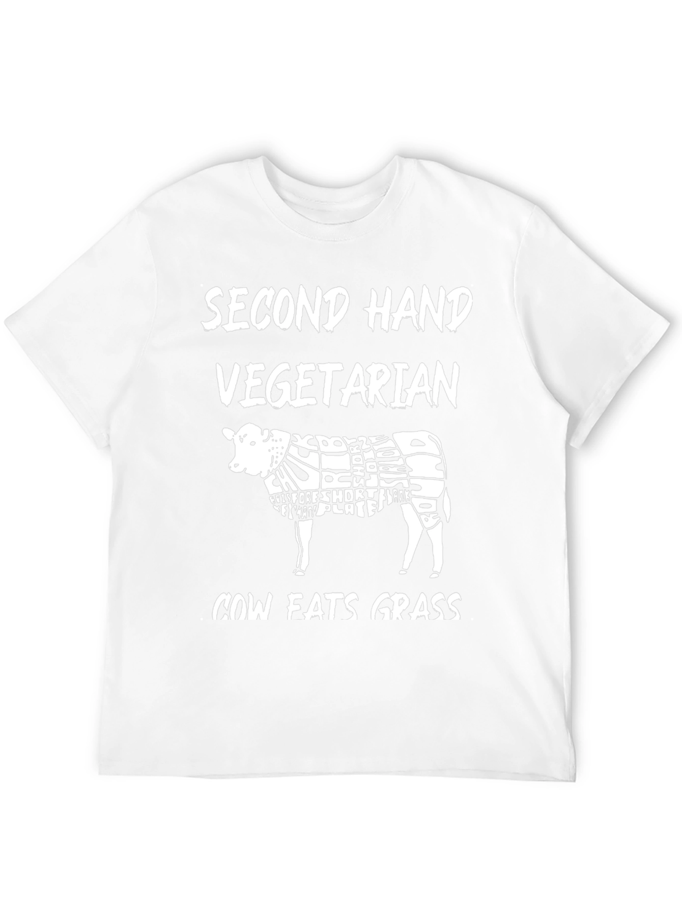 Second Hand Vegetarian Graphic Tee