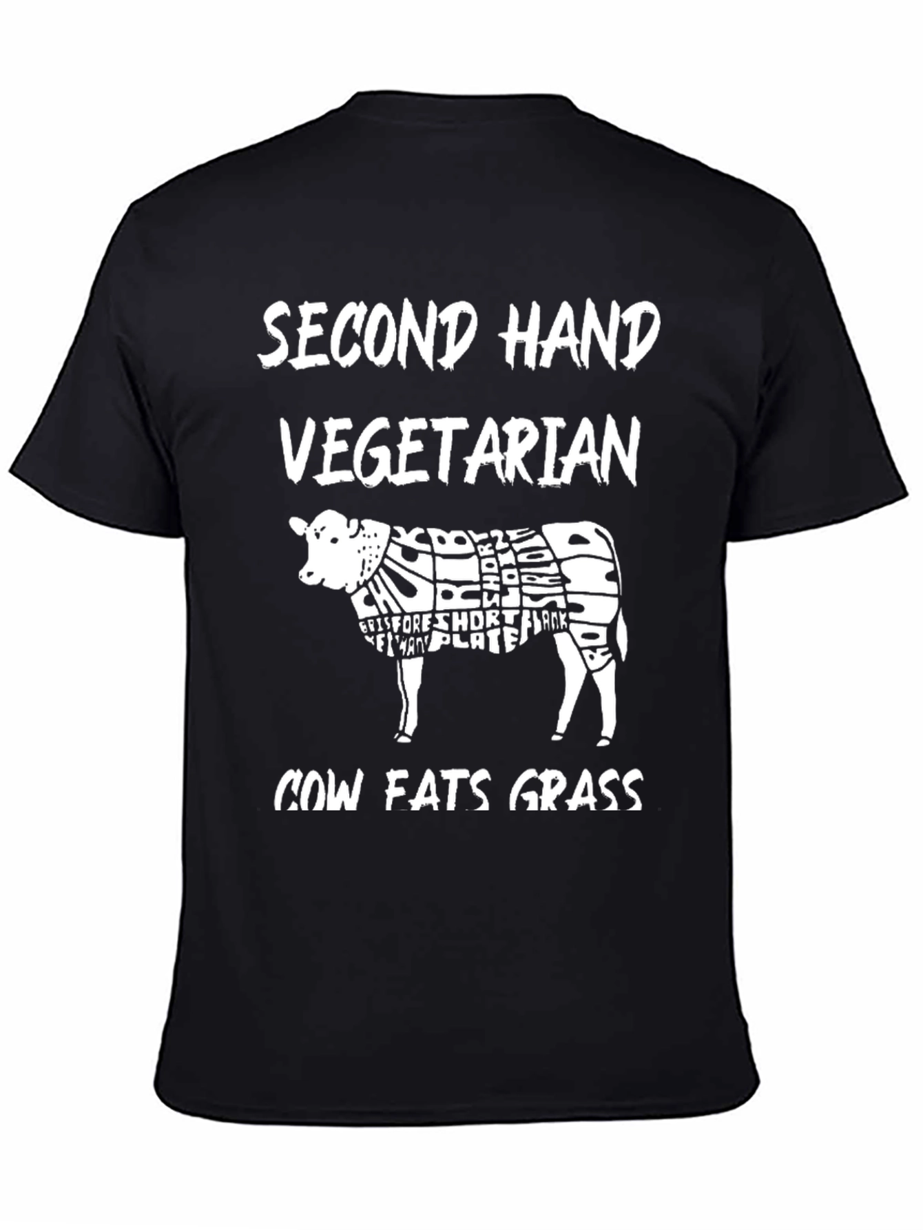 Second Hand Vegetarian Graphic Tee