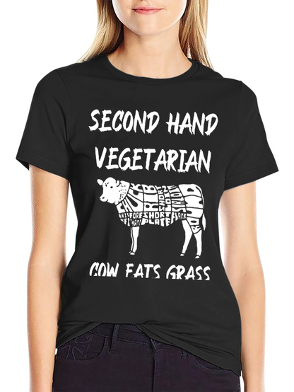 Second Hand Vegetarian Graphic Tee