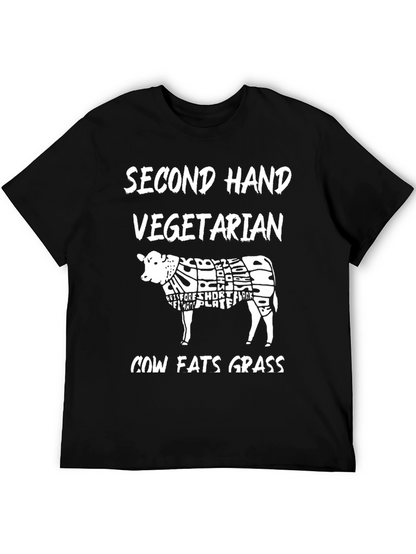 Second Hand Vegetarian Graphic Tee