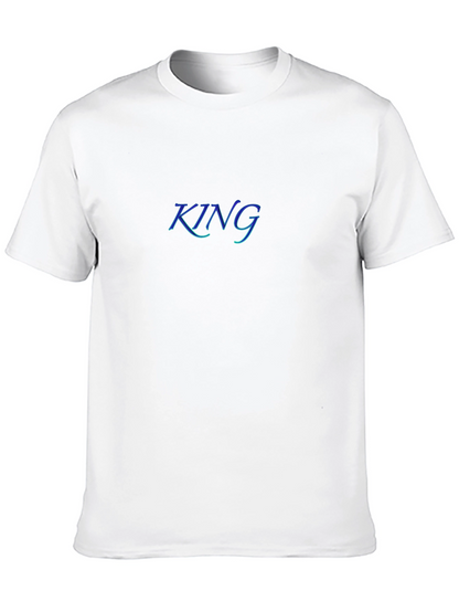 King Black T-Shirt | Menswear