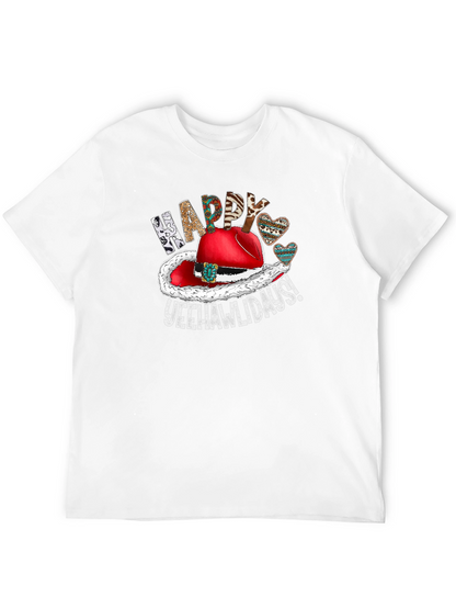 Festive Yeehawlidays Graphic Tee