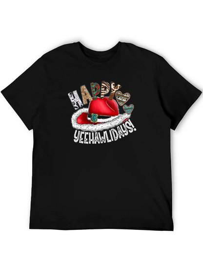 Festive Yeehawlidays Graphic Tee
