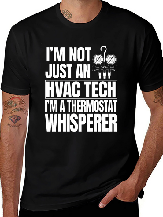HVAC Tech Thermostat Whisperer Funny T-Shirt