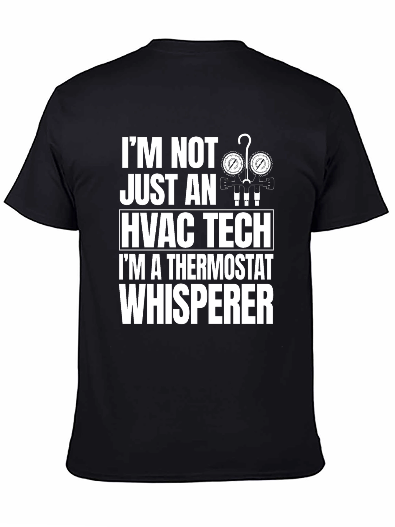 HVAC Tech Thermostat Whisperer Funny T-Shirt
