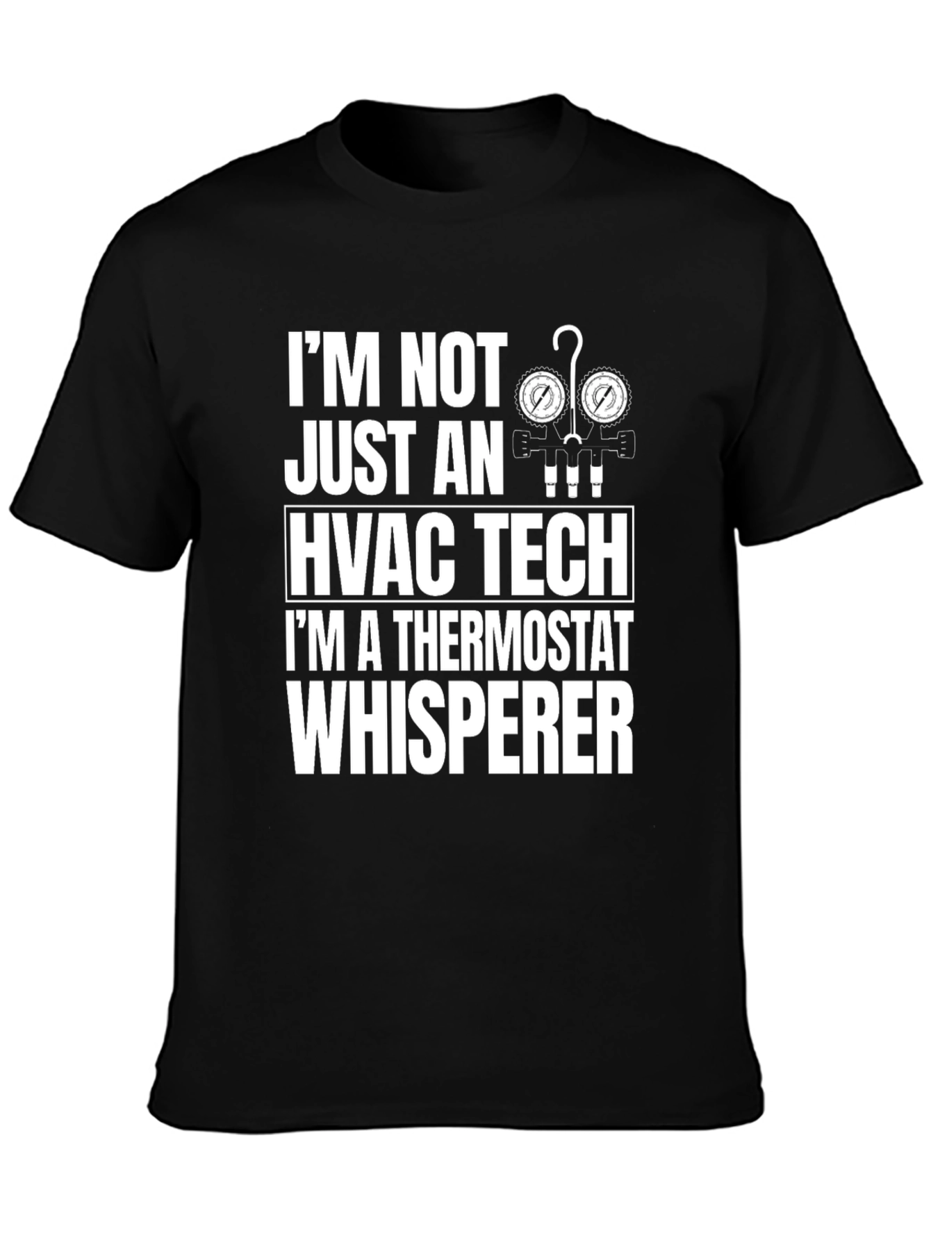 HVAC Tech Thermostat Whisperer Funny T-Shirt