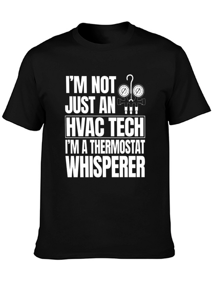 HVAC Tech Thermostat Whisperer Funny T-Shirt