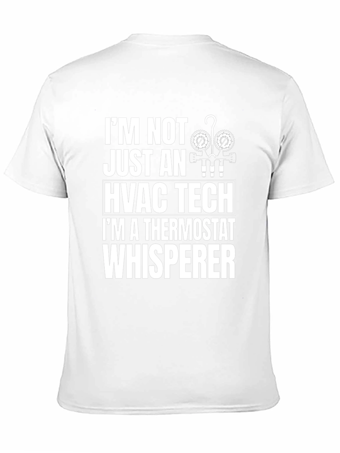 HVAC Tech Thermostat Whisperer Funny T-Shirt