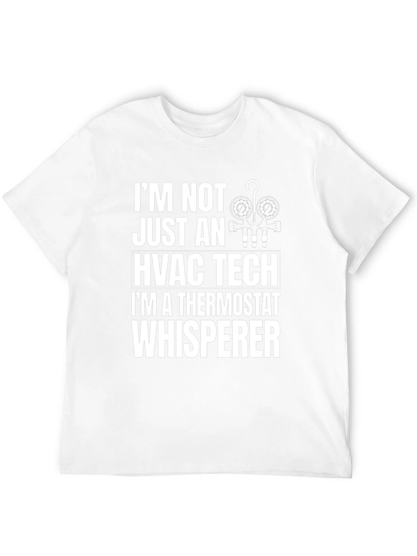 HVAC Tech Thermostat Whisperer Funny T-Shirt