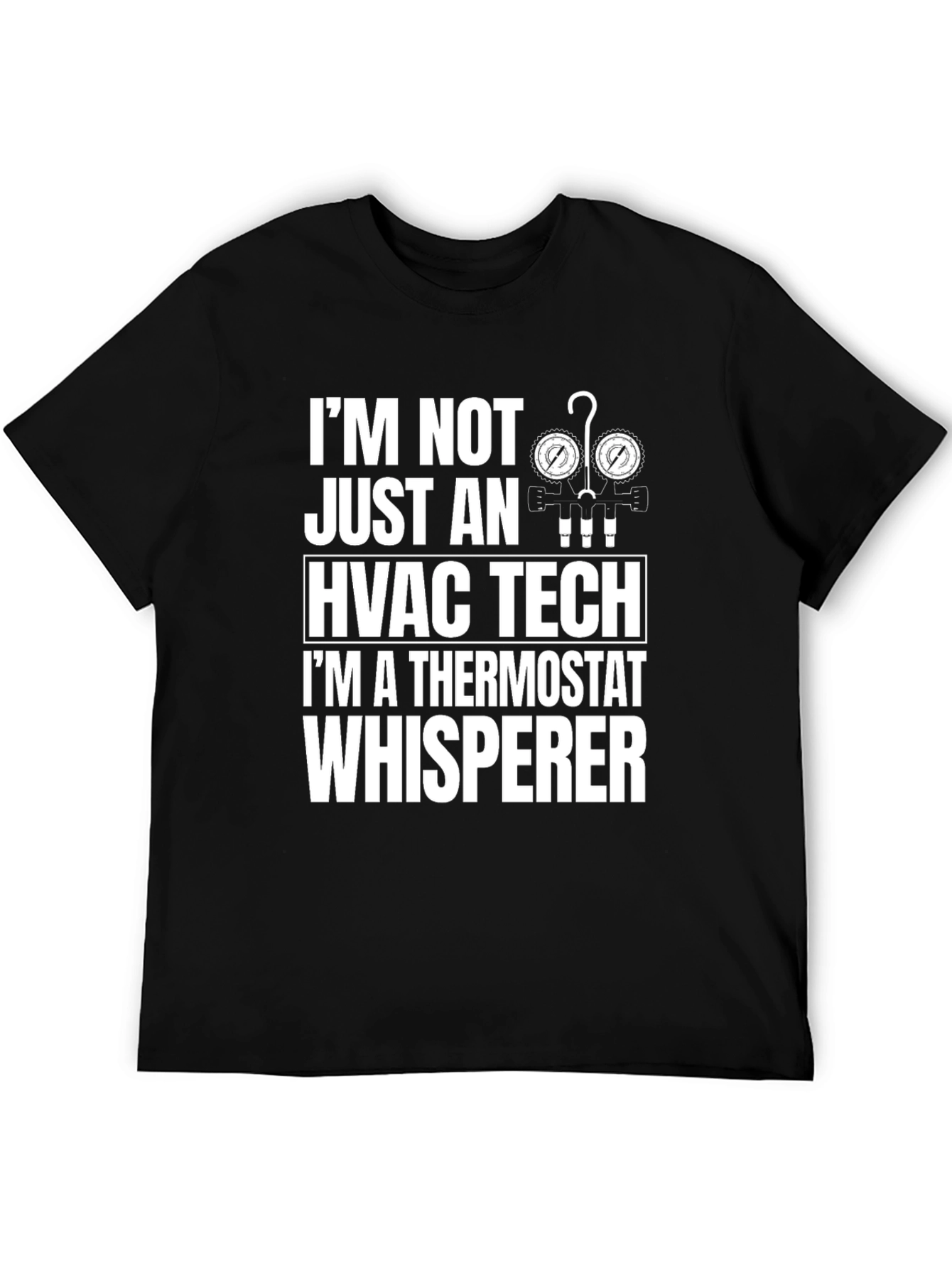 HVAC Tech Thermostat Whisperer Funny T-Shirt