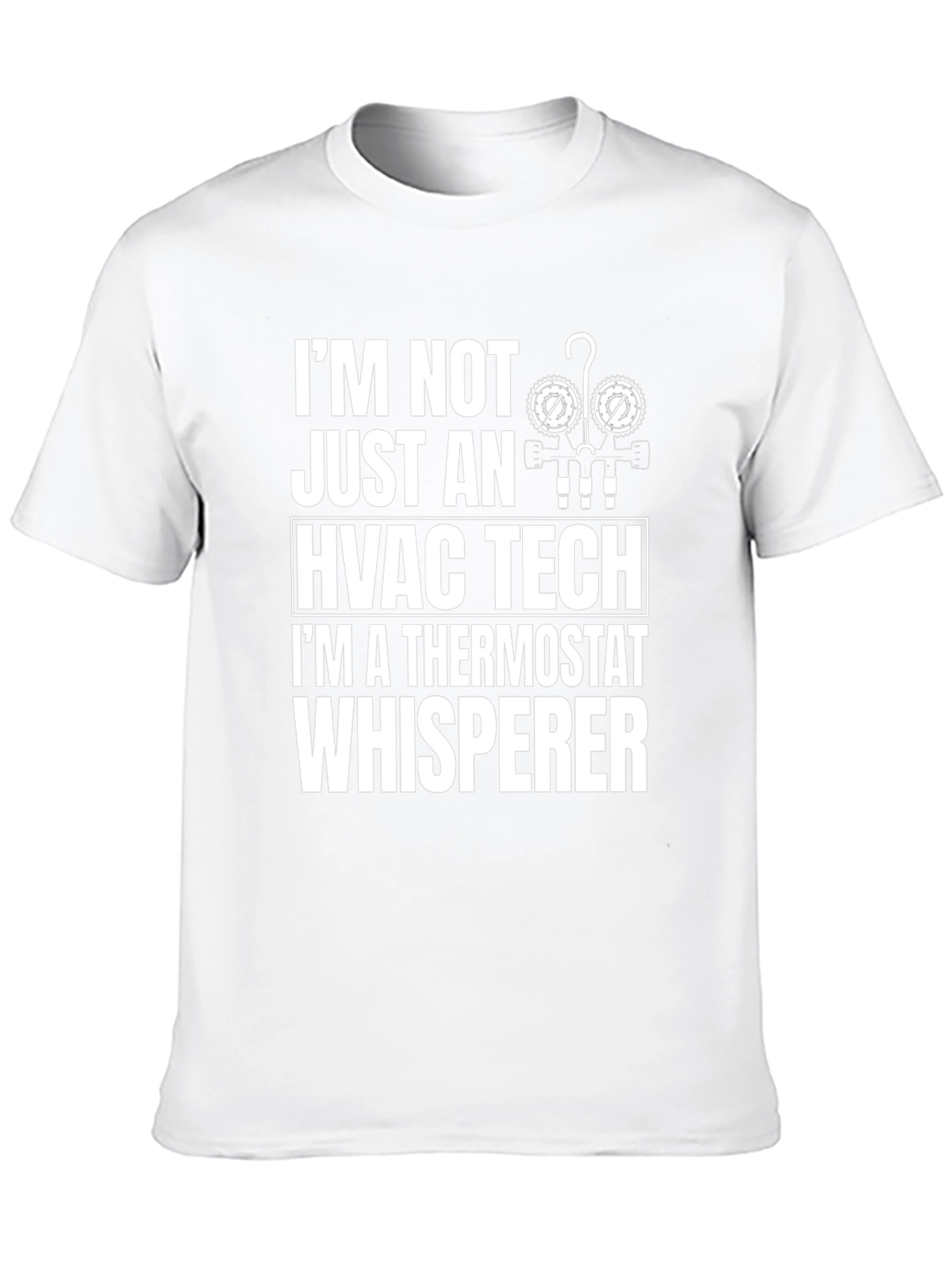 HVAC Tech Thermostat Whisperer Funny T-Shirt
