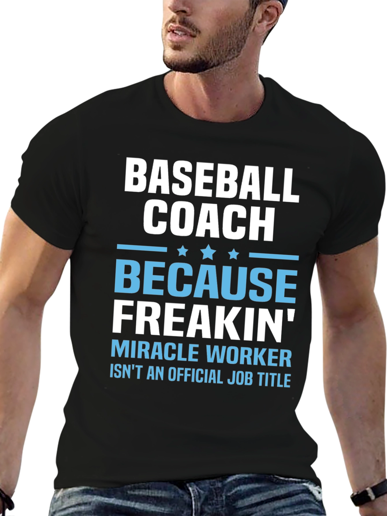 Baseball Coach T-Shirt Funny Gift for Coaches