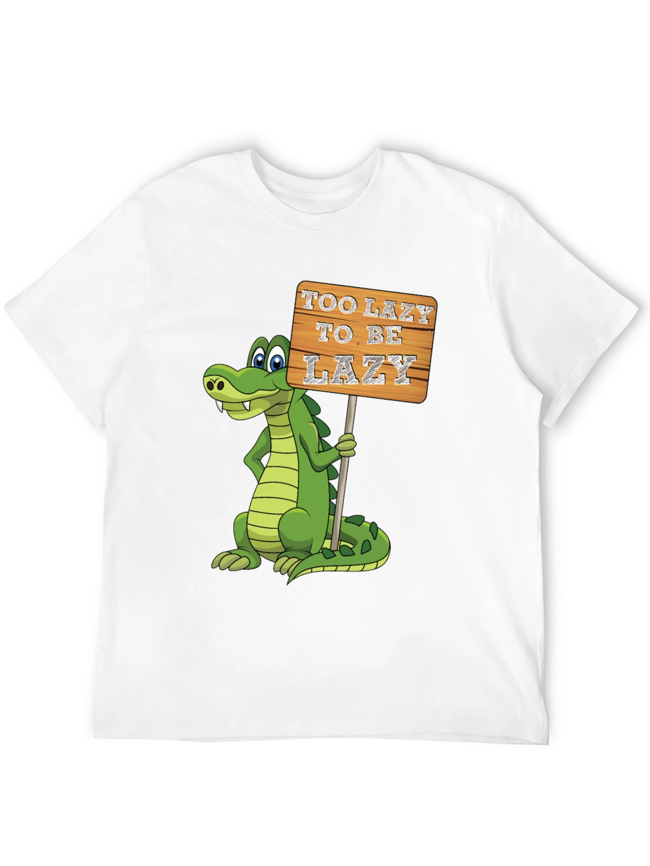 Too Lazy To Be Lazy Gator T-Shirt