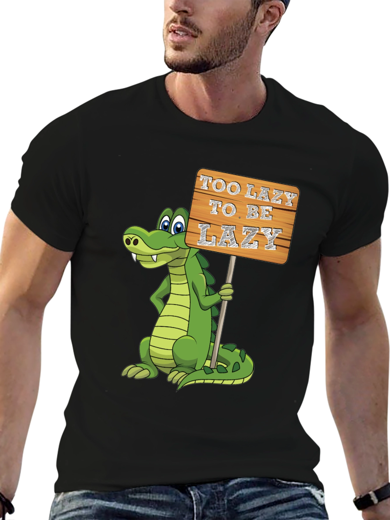 Too Lazy To Be Lazy Gator T-Shirt