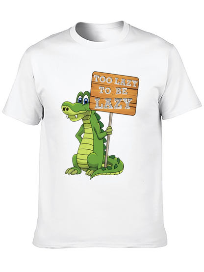 Too Lazy To Be Lazy Gator T-Shirt