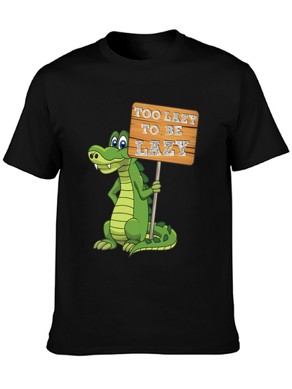 Too Lazy To Be Lazy Gator T-Shirt