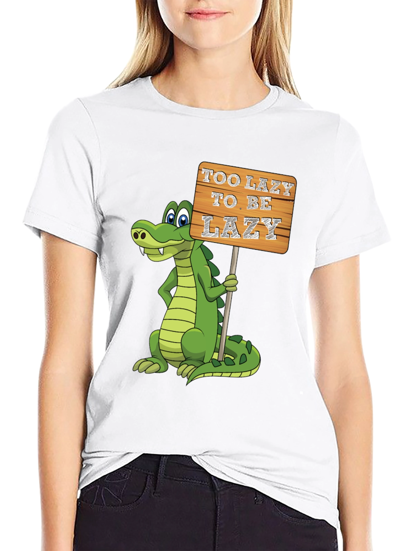 Too Lazy To Be Lazy Gator T-Shirt