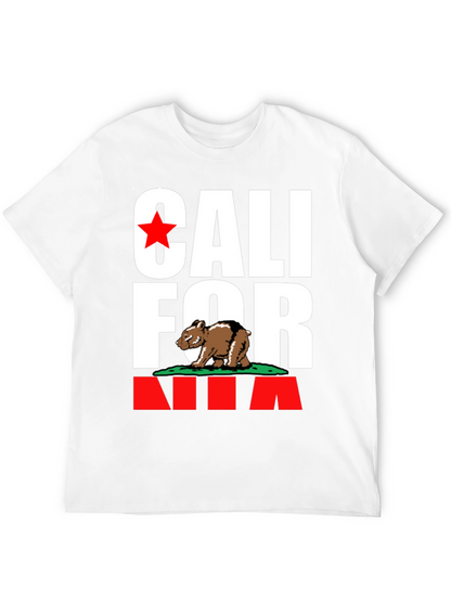 California Bear T-Shirt - Black Cali Pride Tee