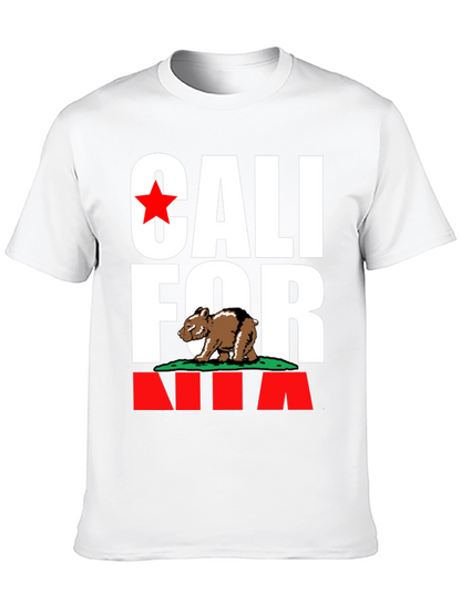 California Bear T-Shirt - Black Cali Pride Tee