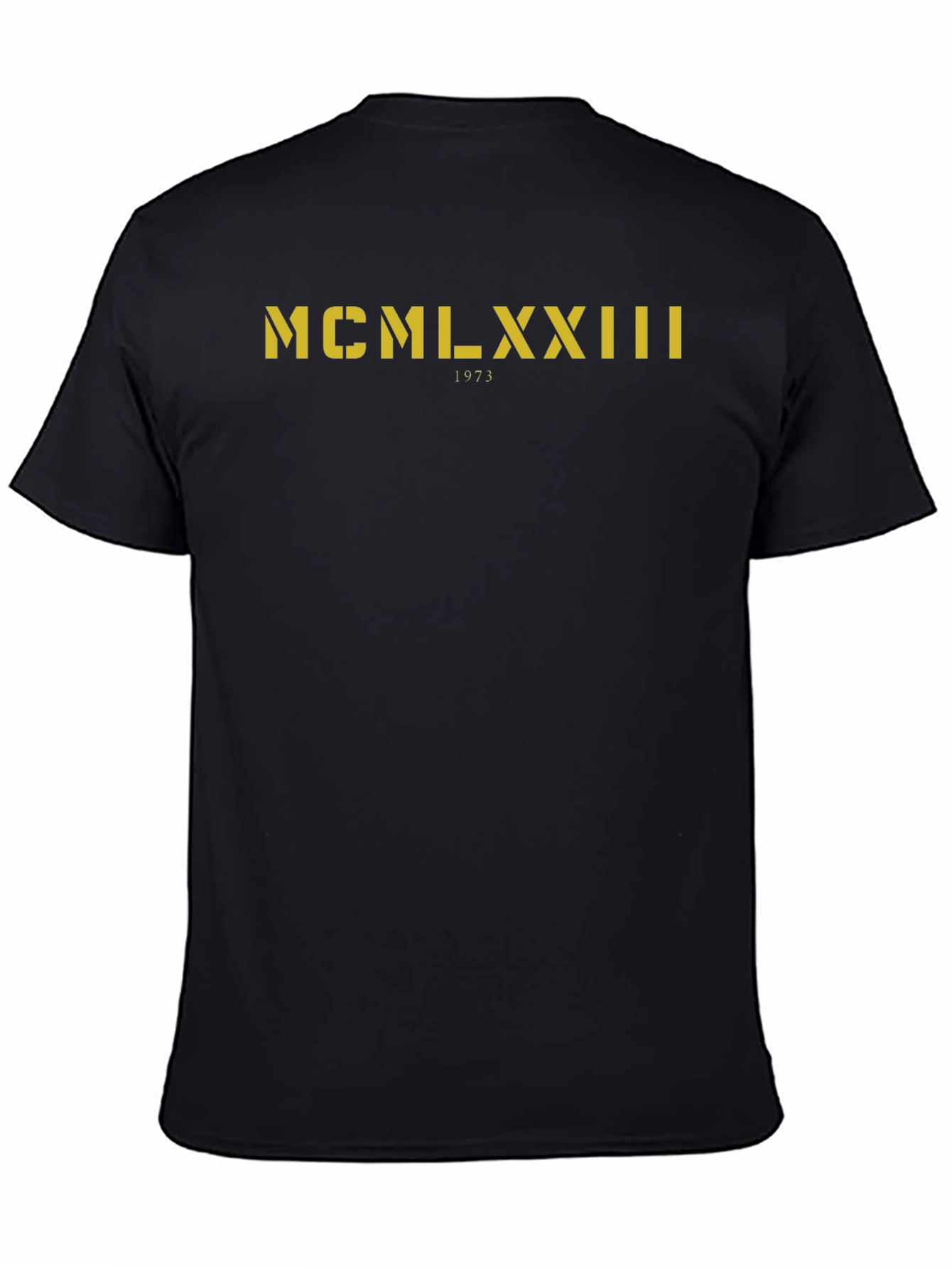 MCMLXXIII 1973 T-Shirt - Roman Numerals Birthday Gift
